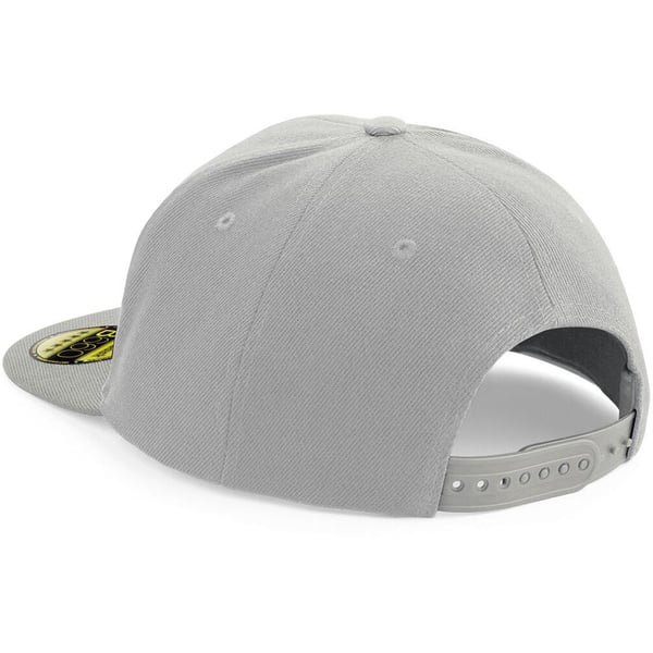 Beechfield Unisex Original Flat Peak Snapback Cap (pakke med 2)