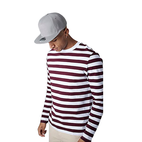 Beechfield Unisex Original Flat Peak Snapback Cap (pakke med 2)