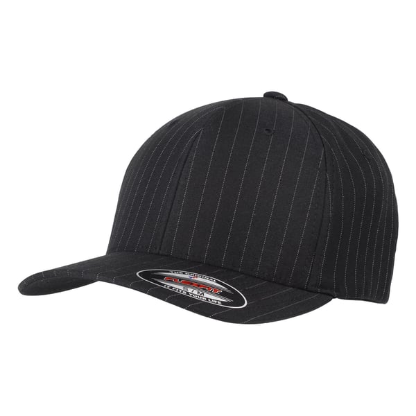 Yupoong Flexfit Unisex Pinstripe Baseballkeps (2-pack)