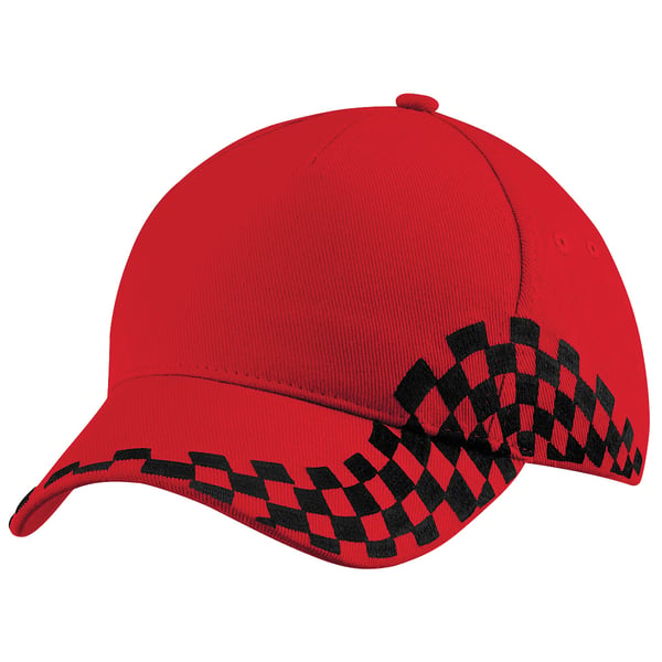 Beechfield Unisex Grand Prix Baseball Cap (Pack of 2)