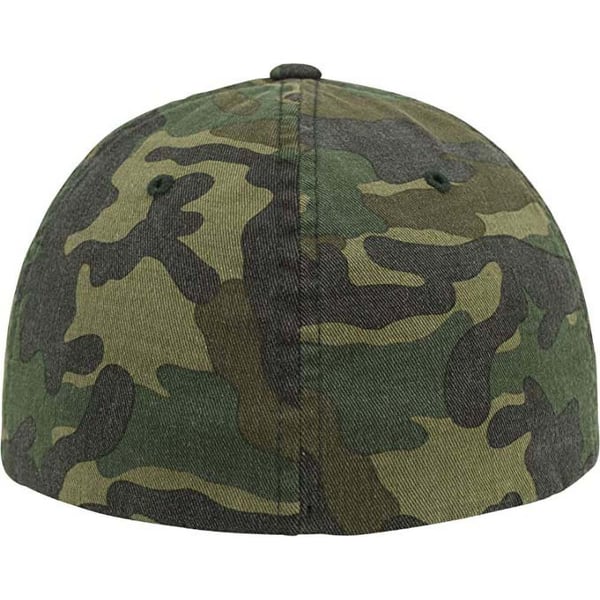 Flexfit Garment Washed Camo Baseball Cap (pakke med 2)