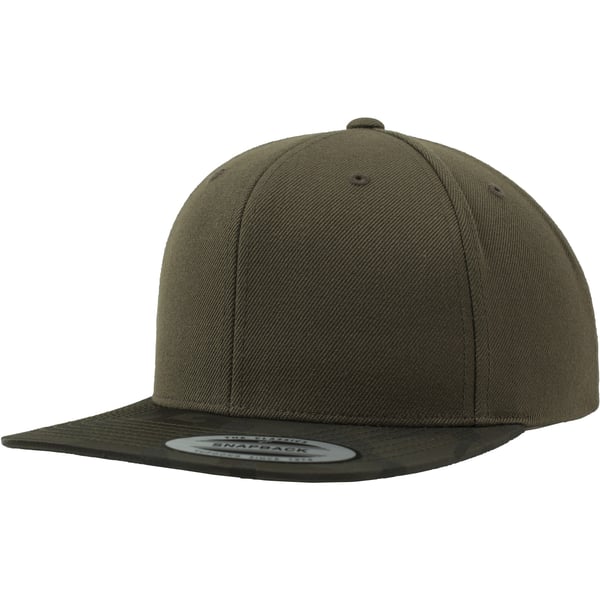 Flexfit Camo Visor Snapback Cap (Pack of 2)