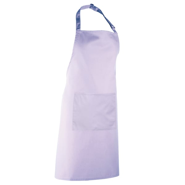 Premier Ladies/Womens Colours Bip Apron With Pocket / Workwear (Pack of 2)