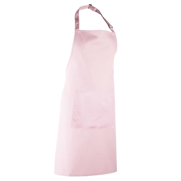 Premier Ladies/Womens Colours Bip Apron With Pocket / Workwear (Pack of 2)