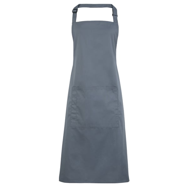 Premier Ladies/Womens Colours Bip Apron With Pocket / Workwear (Pack of 2)