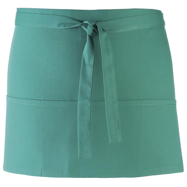 Premier Ladies/Womens Colours 3 Pocket Apron / Workwear (Pack of 2)