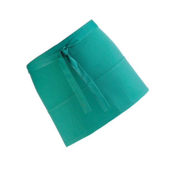 Premier Ladies/Womens Colours 3 Pocket Apron / Workwear (Pack of 2)