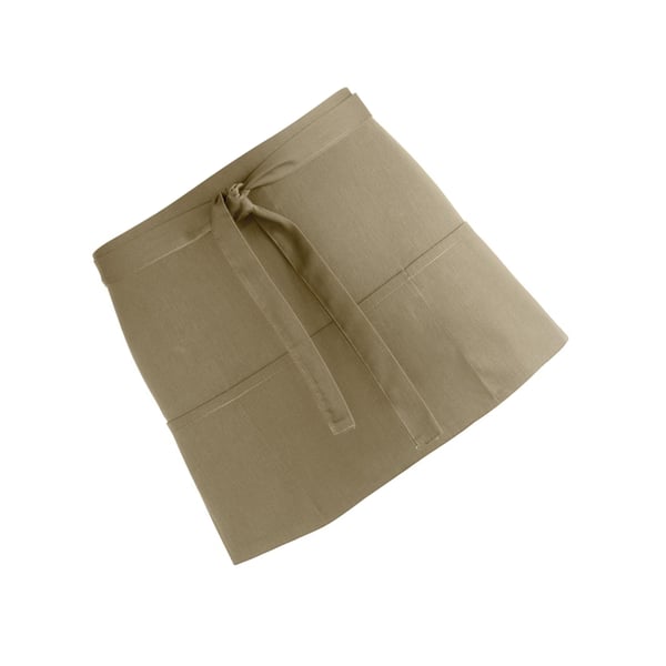 Premier Ladies/Womens Colours 3 Pocket Apron / Workwear (Pack of 2)