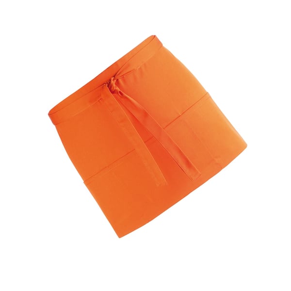 Premier Ladies/Womens Colours 3 Pocket Apron / Workwear (Pack of 2)