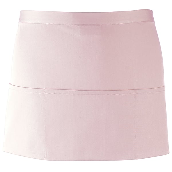 Premier Ladies/Womens Colours 3 Pocket Apron / Workwear (Pack of 2)