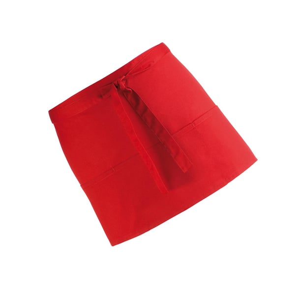 Premier Ladies/Womens Colours 3 Pocket Apron / Workwear (Pack of 2)