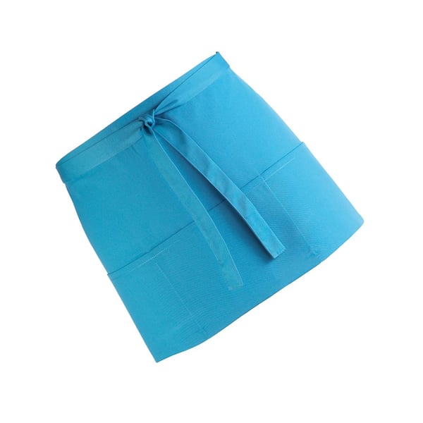 Premier Ladies/Womens Colours 3 Pocket Apron / Workwear (Pack of 2)