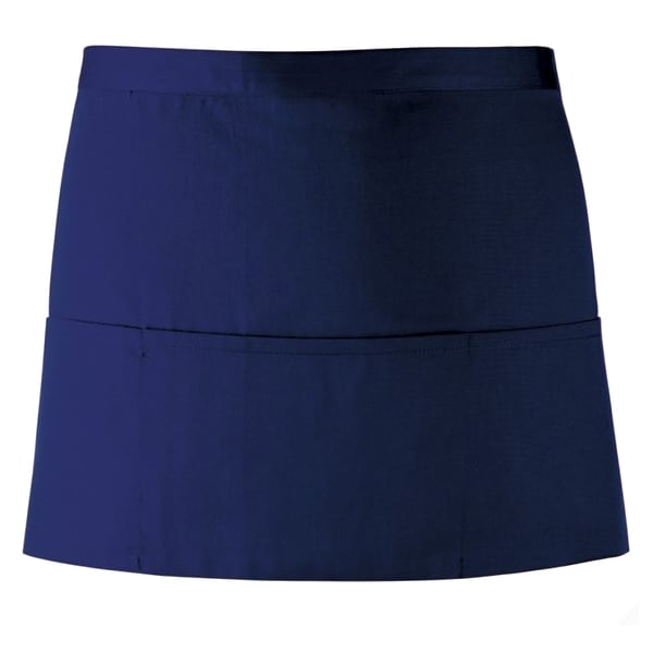 Premier Ladies/Womens Colours 3 Pocket Apron / Workwear (Pack of 2)
