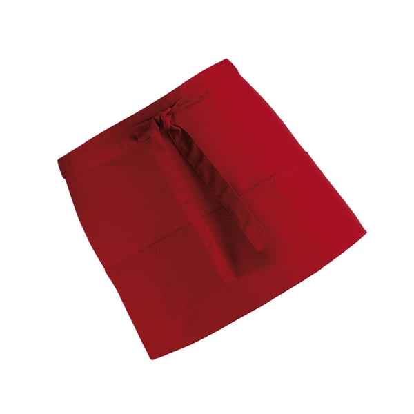 Premier Ladies/Womens Colours 3 Pocket Apron / Workwear (Pack of 2)