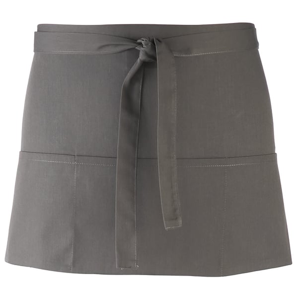 Premier Ladies/Womens Colours 3 Pocket Apron / Workwear (Pack of 2)