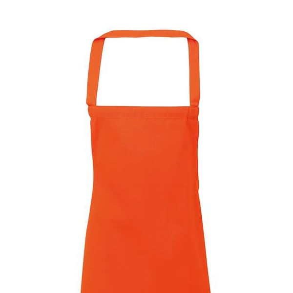 Premier Ladies/Womens Slim Apron (no Pocket) / Workwear (Pack of 2)
