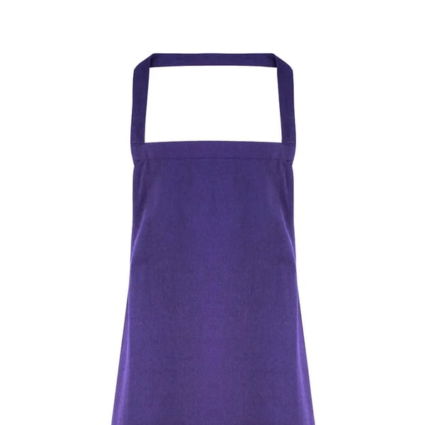 Premier Ladies/Womens Slim Apron (no Pocket) / Workwear (Pack of 2)
