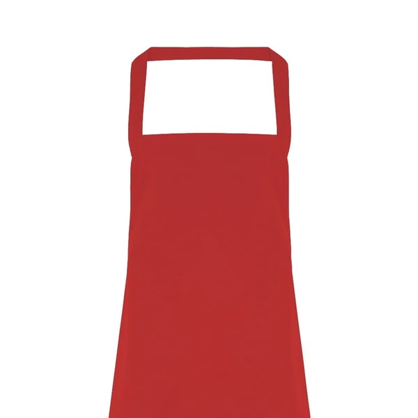 Premier Ladies/Womens Slim Apron (no Pocket) / Workwear (Pack of 2)