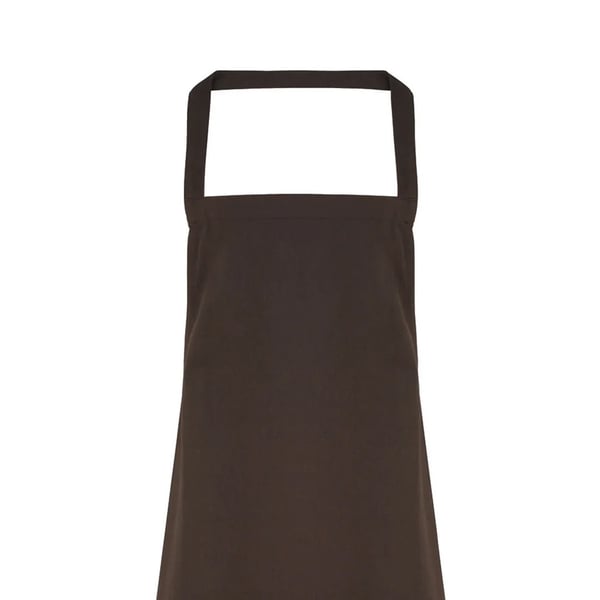 Premier Ladies/Womens Slim Apron (no Pocket) / Workwear (Pack of 2)
