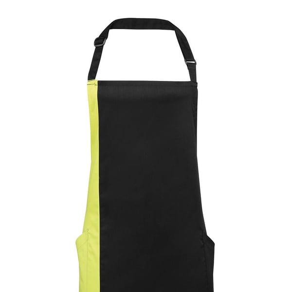 Premier Unisex Contrast Workwear Bib Apron (Pack of 2)