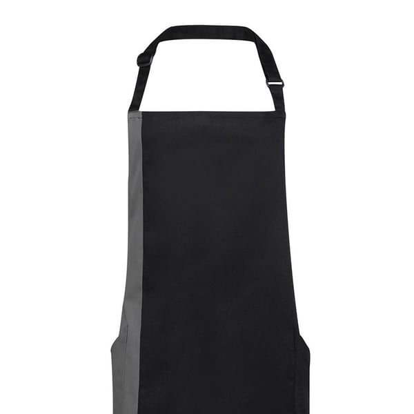 Premier Unisex Kontrast Arbetsförkläde (2-pack)