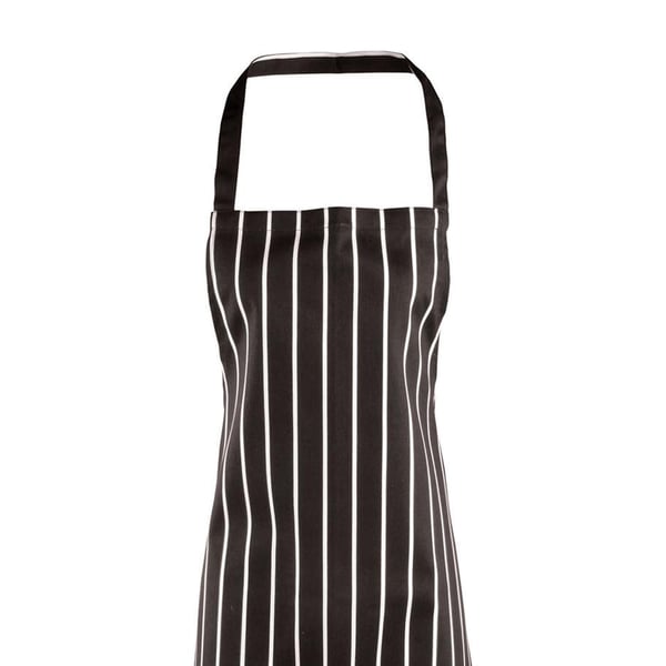 Premier Ladies/Womens Stripe Apron / Workwear (Butchers Style) (Pack of 2)