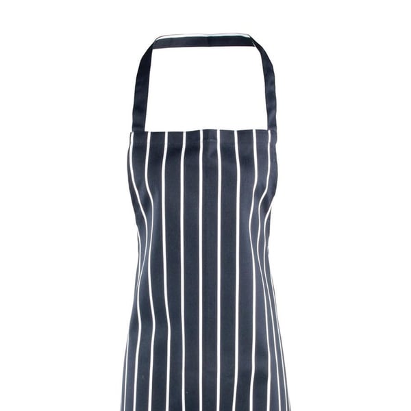 Premier Ladies/Womens Stripe Apron / Workwear (Butchers Style) (Pack of 2)