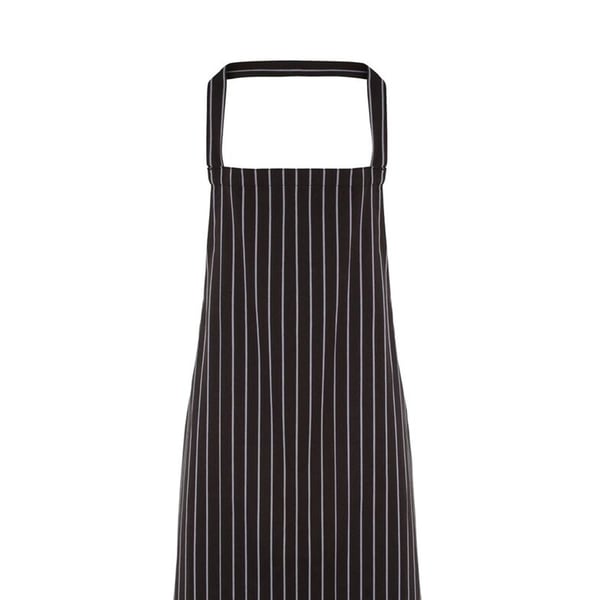 Premier Ladies/Womens Stripe Apron / Workwear (Butchers Style) (Pack of 2)
