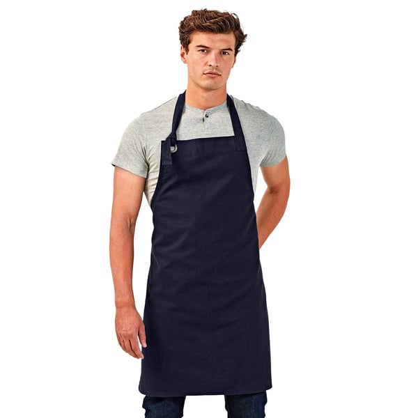 Premier Unisex Calibre Heavy Cotton Canvas Bib Apron (Pack of 2)
