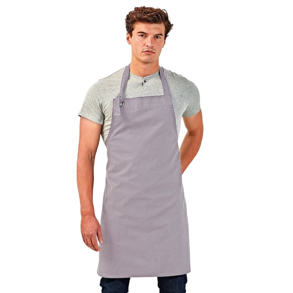 Premier Unisex Calibre Heavy Cotton Canvas Bib Apron (Pack of 2)