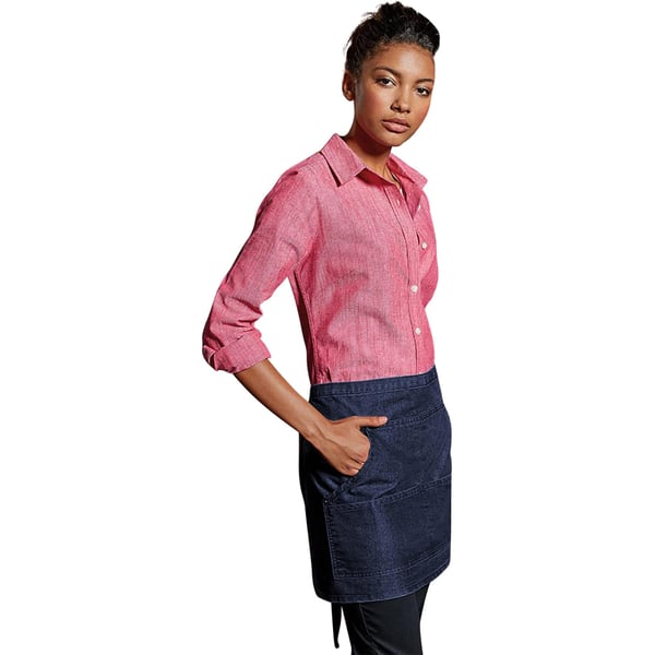 Premier Jeans Stitch Denim Waist Apron (Pack of 2)