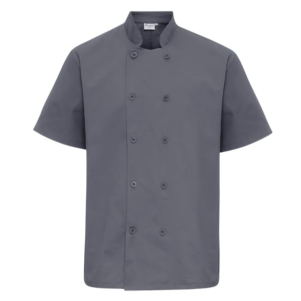 Premier Unisex Short Sleeved Chefs Jacket / Workwear (Pack of 2) Premier Unisex Short Sleeved Chefs Jacket / Workwear (Pack of 2)