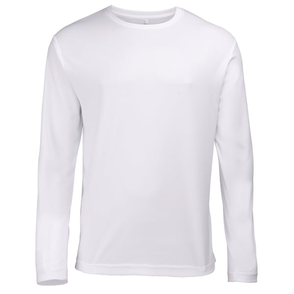AWDis Just Cool Mens Long Sleeve Cool Sports Performance Plain T-Shirt