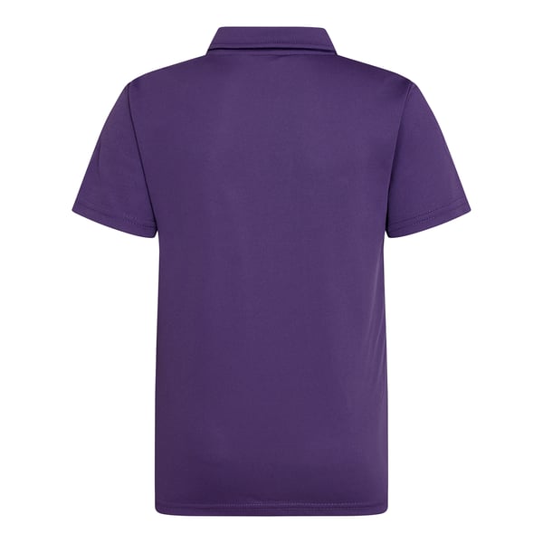 Just Cool Kids Unisex Sports Polo Plain Shirt (Pack of 2)