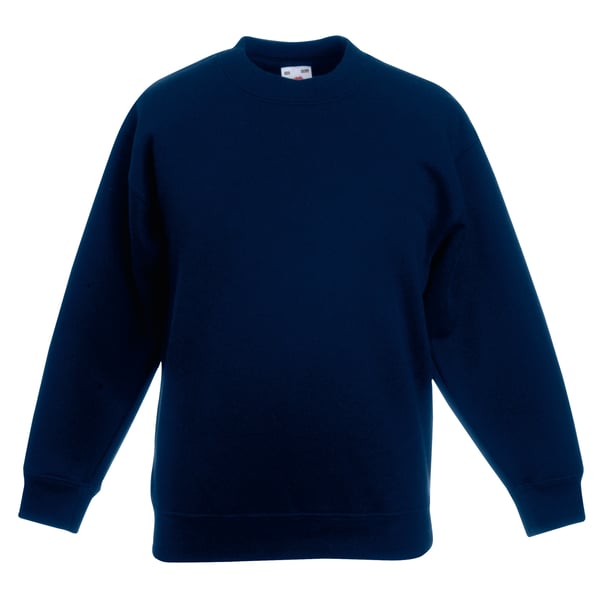 Fruit Of The Loom Kids Unisex Classic 80/20 Set-In Sweatshirt (Pack of 2)
