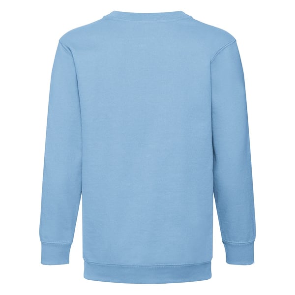 Fruit Of The Loom Kids Unisex Classic 80/20 Set-In Sweatshirt (Pack of 2)