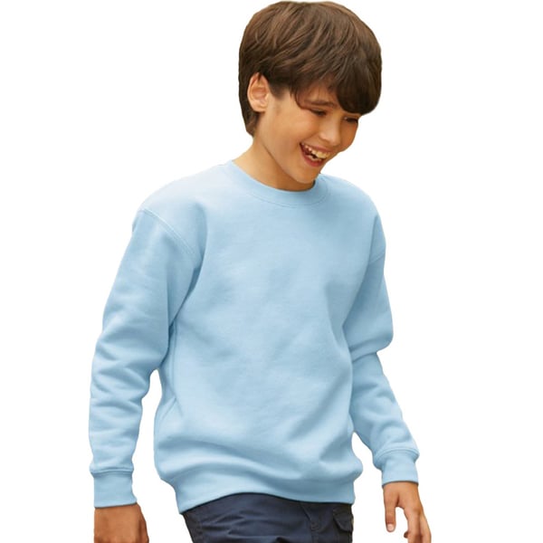 Fruit Of The Loom Kids Unisex Premium 70/30 Sweatshirt (Pack of 2)