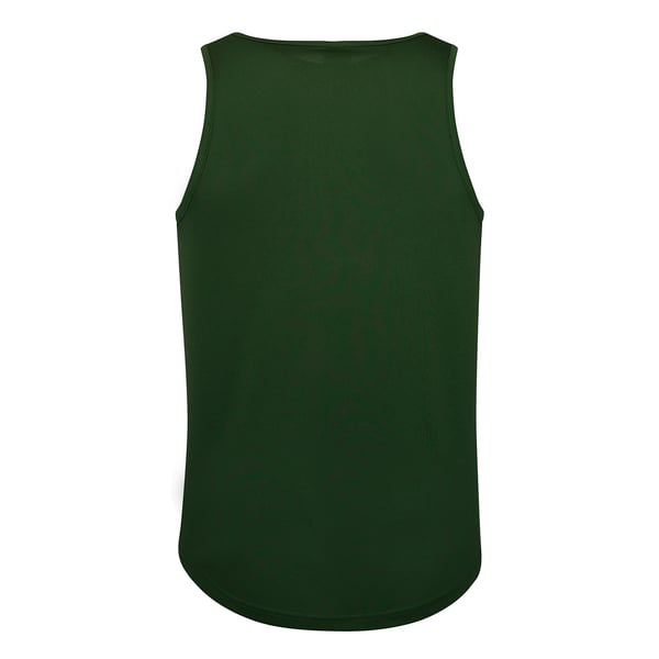 AWDis Just Cool Mens Sports Gym Plain Tank / Vest Top