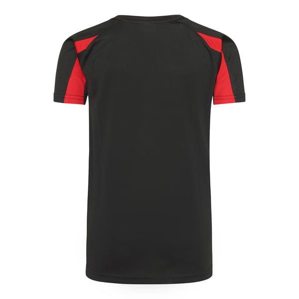 AWDis Just Cool Kids Unisex Contrast Plain Sports T-Shirt