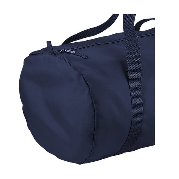 BagBase Packaway Barrel Bag / Duffle Water Resistant Travel Bag (32 Litres) (Pack of 2)