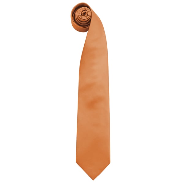Premier Herre Colours ensfarvet mode/forretningsslips (pakke med 2)