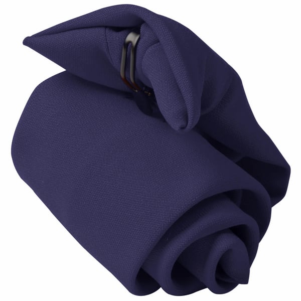 Premier Tie - Mens Plain Workwear Clip On Tie (Pack of 2)