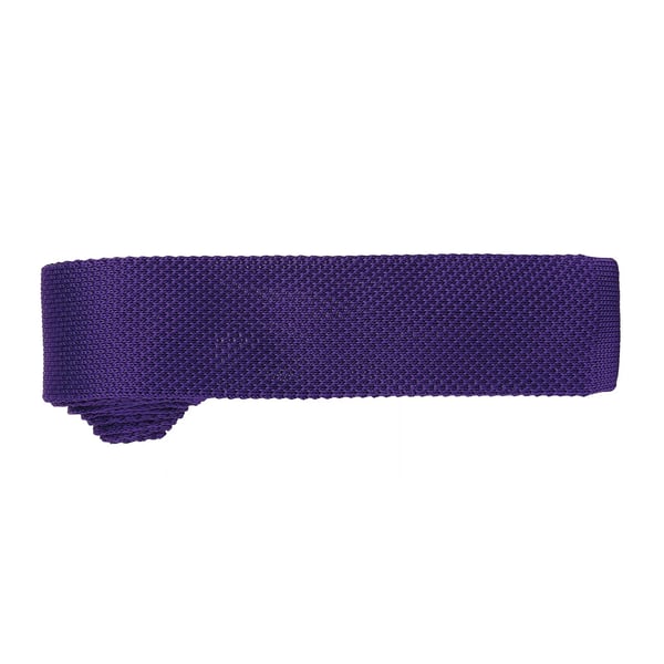 Premier Mens Slim Textured Knit Effect Tie (Pack of 2)