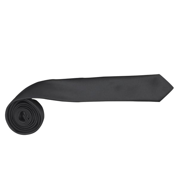 Premier Tie - Mens Slim Retro Work Tie (Pack of 2)