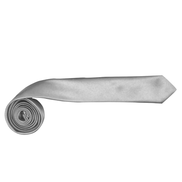 Premier Tie - Mens Slim Retro Work Tie (Pack of 2)