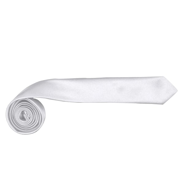 Premier Tie - Mens Slim Retro Work Tie (Pack of 2)