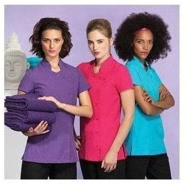 Premier Womens/Ladies *Orchid* Tunic / Health Beauty & Spa / Workwear (Pack of 2)