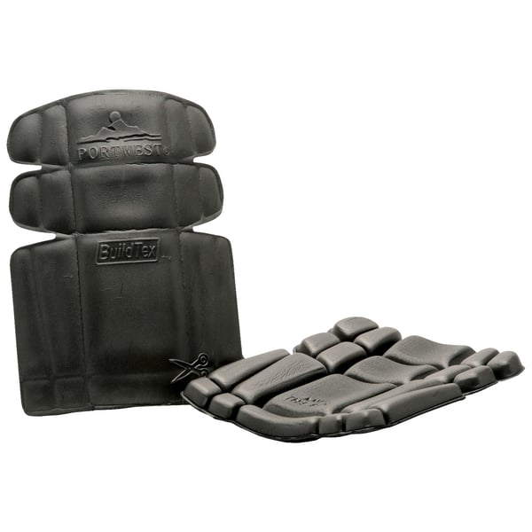 Portwest Unisex knæbeskytter (S156) / Arbejdsbeklædning / Sikkerhedstøj (Pakke med 2 stk.)