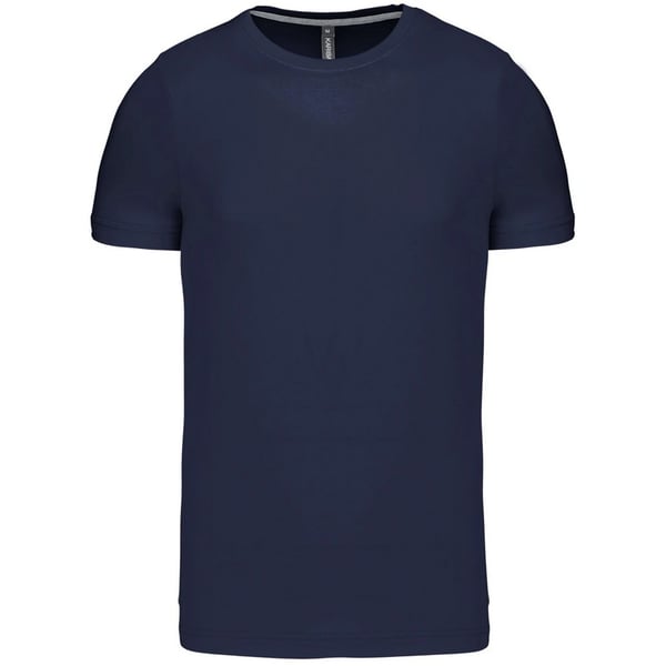 Kariban Mens Slim Fit Short Sleeve Crew Neck T-Shirt