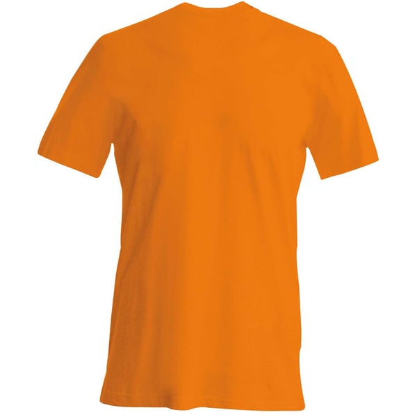 Kariban Mens Slim Fit Short Sleeve Crew Neck T-Shirt